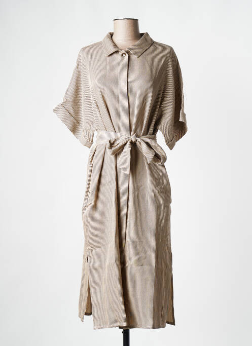 Robe courte beige SESSUN pour femme