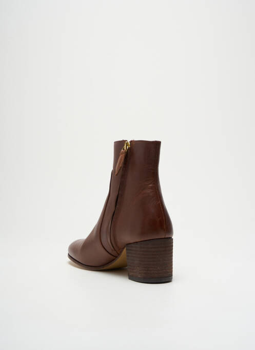 Bottines/Boots marron RIVECOUR femme