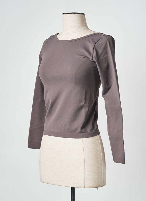 Top gris MAX MARA pour femme
