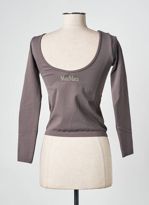 Top gris MAX MARA pour femme