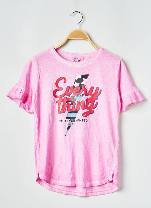 T-shirt rose GARCIA pour fille