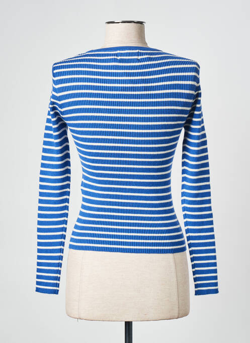 Top bleu PIECES pour femme