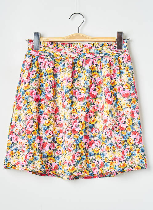 Jupe courte rose CHERRY PARIS pour femme