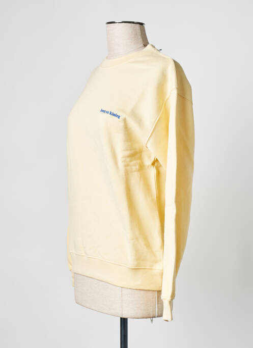 Sweat-shirt jaune MAISON LABICHE pour femme