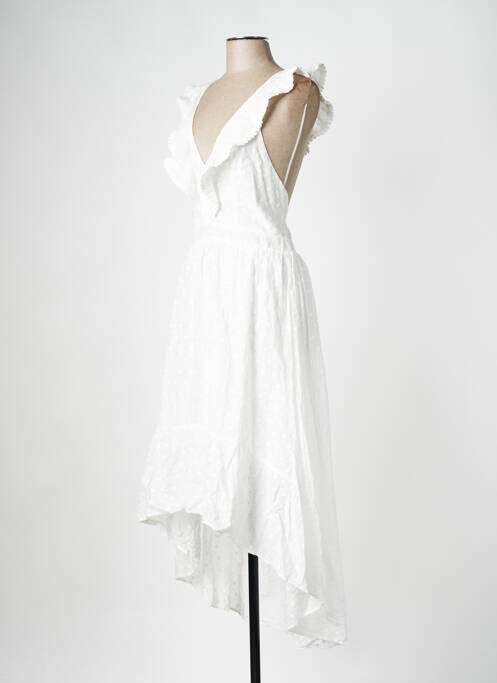 Robe longue blanc MOLLY BRACKEN pour femme
