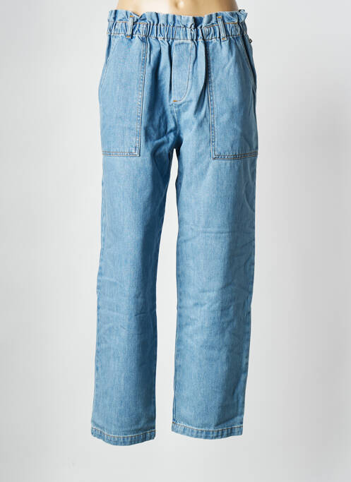 Jeans coupe droite bleu BONTON pour femme