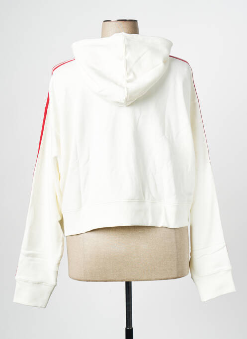 Sweat-shirt blanc ADIDAS pour femme