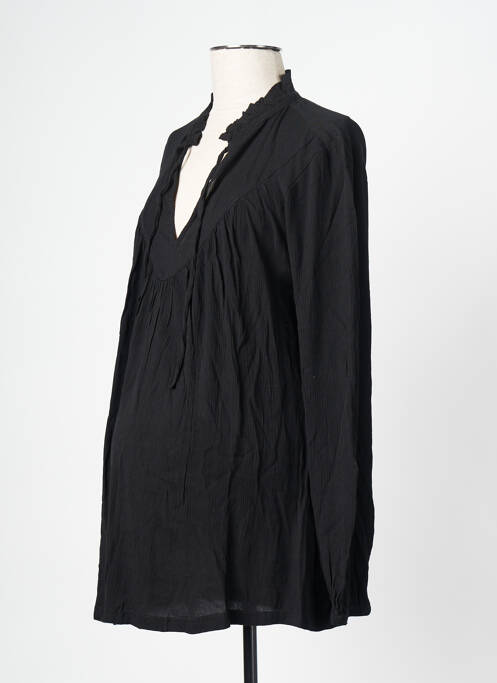 Chemisier maternité noir SUPERMOM pour femme