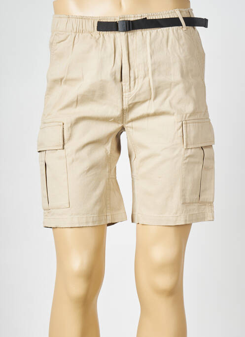 Bermuda beige KNOWLEDGE COTTON APPAREL pour homme
