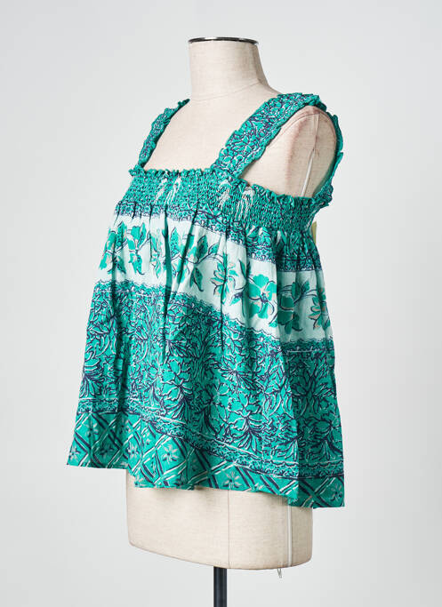 Top vert M.A.B.E pour femme