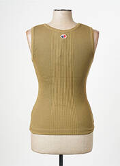 Débardeur kaki LA PETITE FRANCAISE pour femme seconde vue