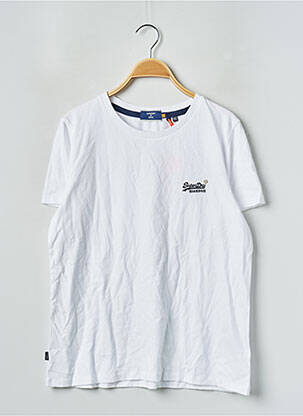 T-shirt blanc SUPERDRY femme