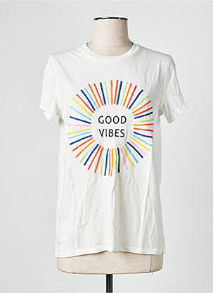 T-shirt blanc SACK'S femme