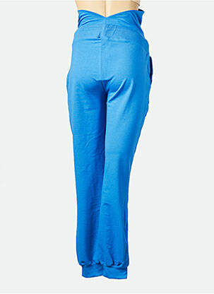 Pantalon maternité bleu MAMA LICIOUS femme