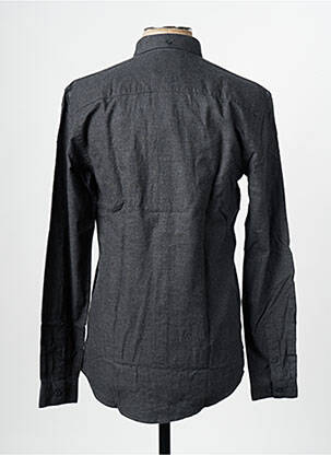 Chemise manches longues argent MINIMUM homme