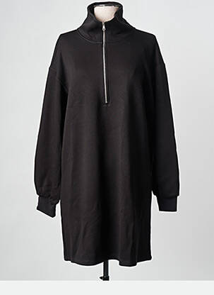 Robe mi-longue noir MSCH COPENHAGEN femme