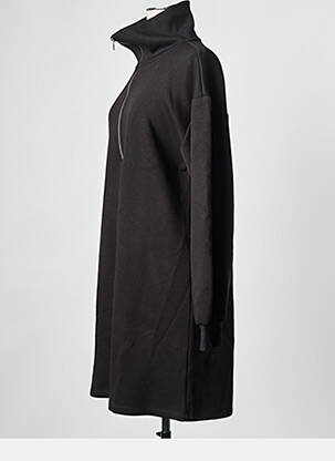 Robe mi-longue noir MSCH COPENHAGEN femme