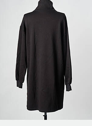 Robe mi-longue noir MSCH COPENHAGEN femme