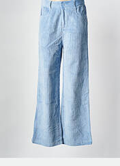 Pantalon large bleu GRACE & MILA pour femme seconde vue