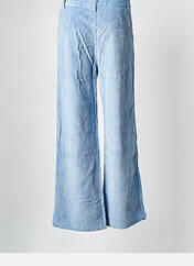 Pantalon large bleu GRACE & MILA pour femme seconde vue