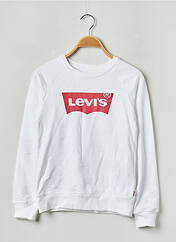 Sweat-shirt blanc LEVIS pour fille seconde vue