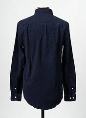 Chemise manches longues bleu SAMSOE & SAMSOE pour homme seconde vue