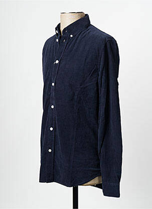 Chemise manches longues bleu SAMSOE & SAMSOE homme