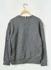Sweat-shirt gris TOMMY HILFIGER pour garçon seconde vue