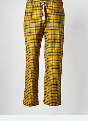 Pantalon droit jaune THE NEW SOCIETY femme