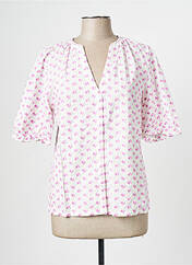 Chemisier rose GRACE & MILA pour femme seconde vue