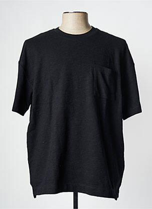 T-shirt noir SAMSOE & SAMSOE pour homme