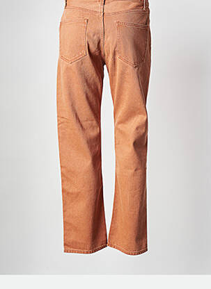 Jeans coupe droite orange BELLEROSE femme