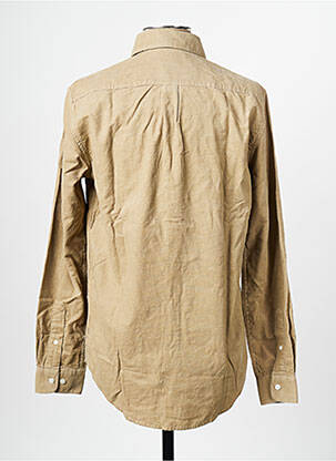 Chemise manches longues marron SAMSOE & SAMSOE homme