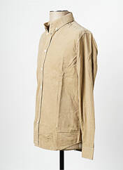 Chemise manches longues marron SAMSOE & SAMSOE pour homme seconde vue