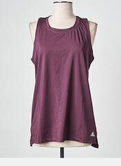 Débardeur marron ADIDAS pour femme seconde vue