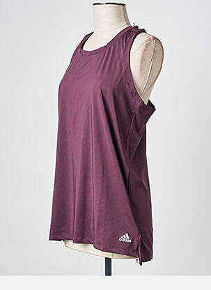 Débardeur marron ADIDAS femme
