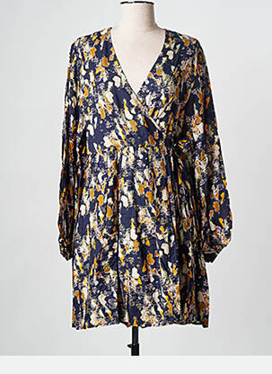 Robe courte bleu SECOND FEMALE femme