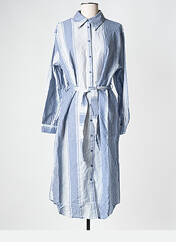 Robe mi-longue bleu OBJECT pour femme seconde vue