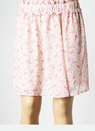 Jupe courte beige SELECTED femme