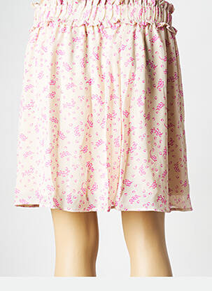 Jupe courte beige SELECTED femme
