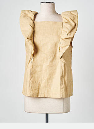 Top marron ROSAE femme