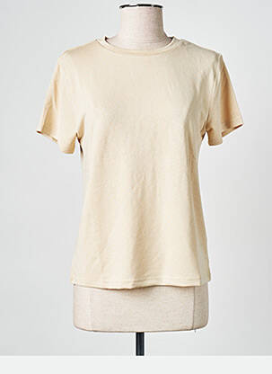 T-shirt beige LILI SIDONIO femme