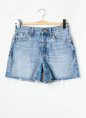 Short bleu 7 FOR ALL MANKIND pour femme seconde vue