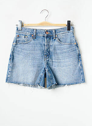 Short bleu 7 FOR ALL MANKIND pour femme