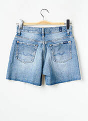 Short bleu 7 FOR ALL MANKIND pour femme seconde vue