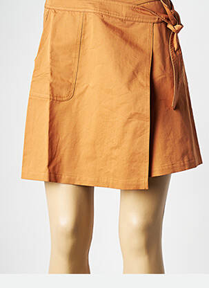 Jupe courte marron SESSUN femme