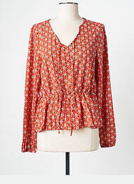 Top orange MOLLY BRACKEN femme
