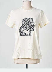 T-shirt blanc KARL LAGERFELD pour femme seconde vue