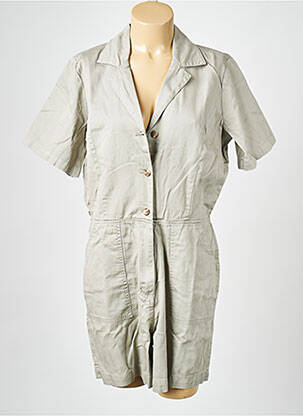 Combishort vert OBJECT femme