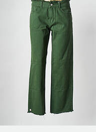 Jeans coupe droite vert VILA femme